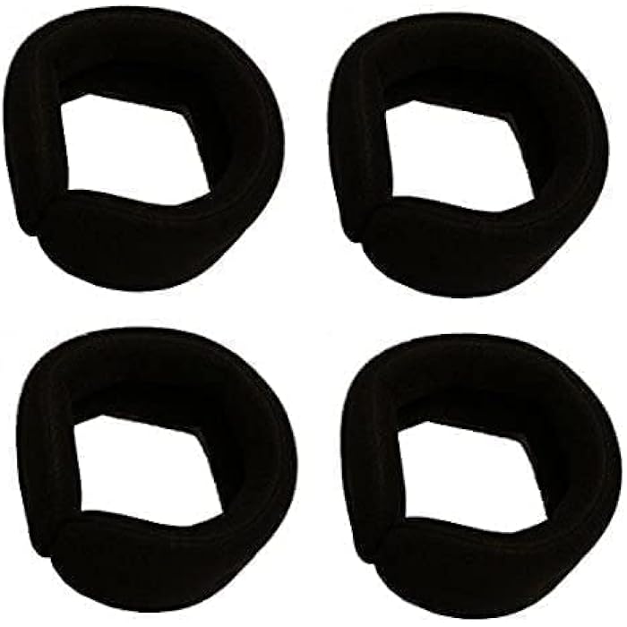 Styla Hair Hair Bun Maker 4 Pack Large Foam Sponge Buns Shaper Accessories Strong Flexible Reusable Bun Twister for Updo’s, Ballet Buns, French Twist, Waves & more! - Image 3